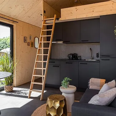 Luxe Tinyhouse Salie Op Klein Vakantiepark Holiday home *